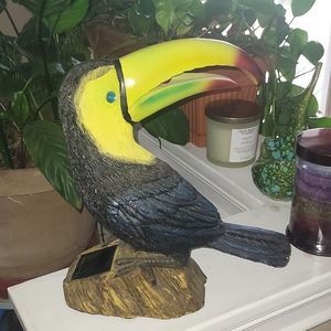 Resin textured Toco Toucan Figurine